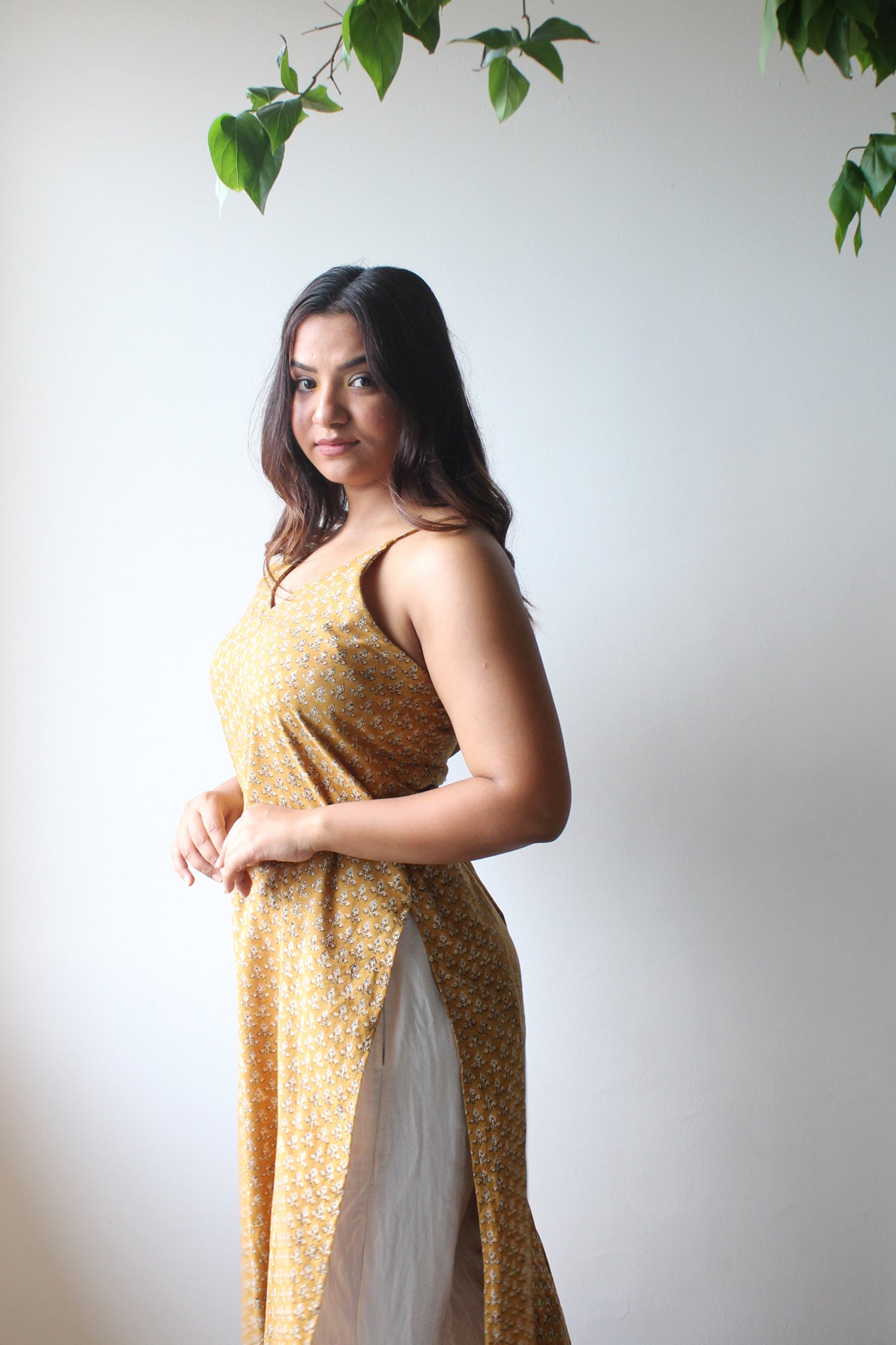 Canis Block print kurta