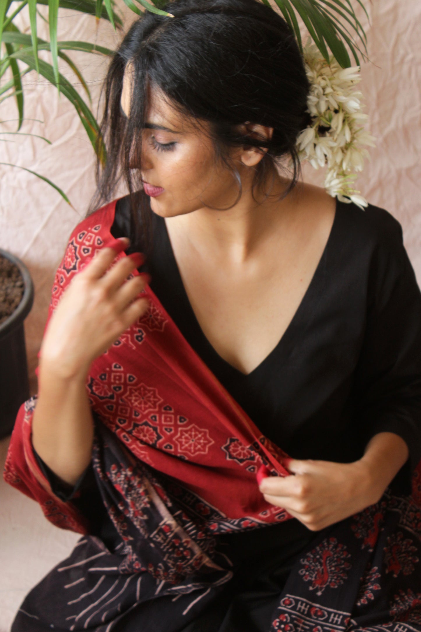 Everyday Black Kurta Set