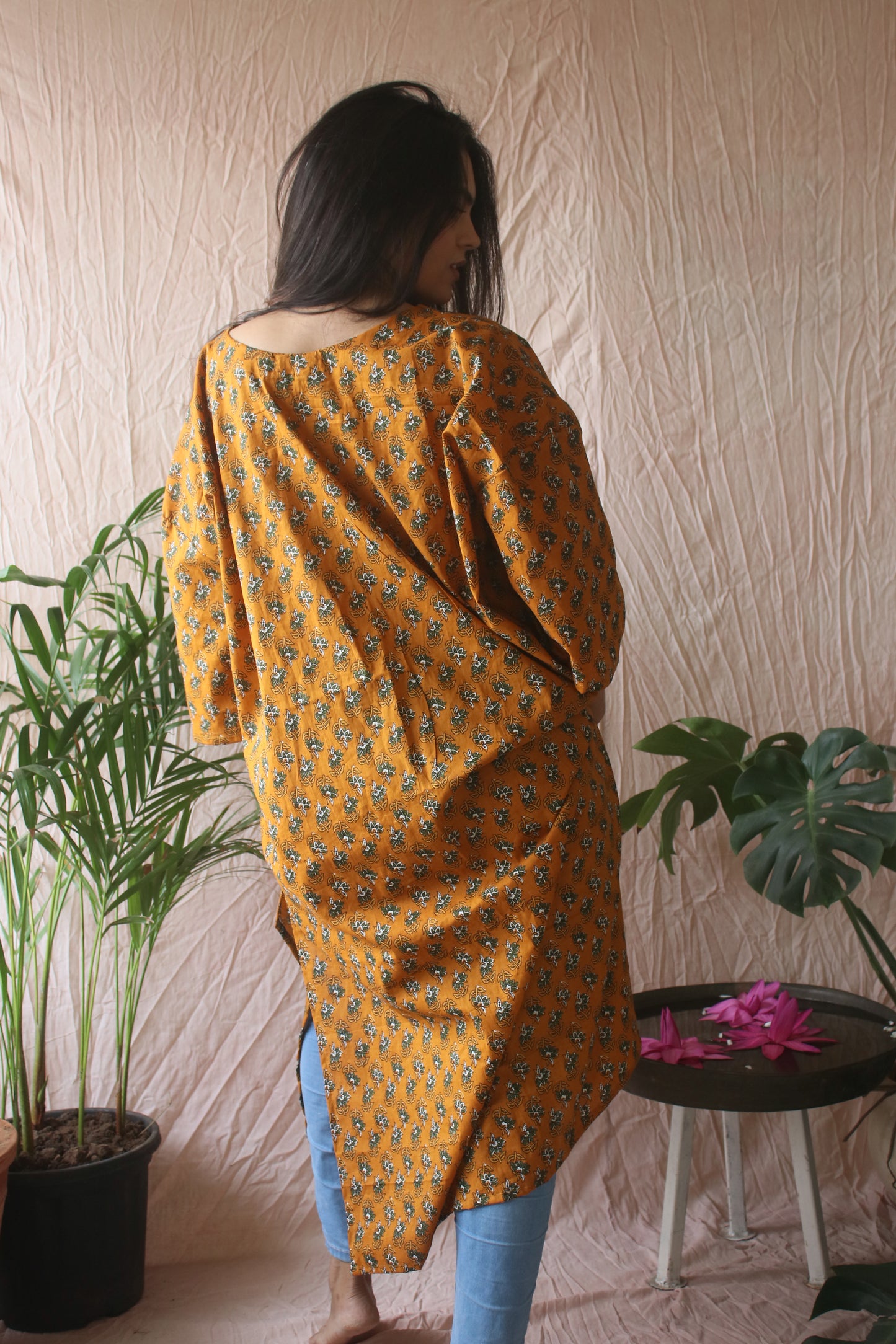 Mustard Yellow Oversize Dress