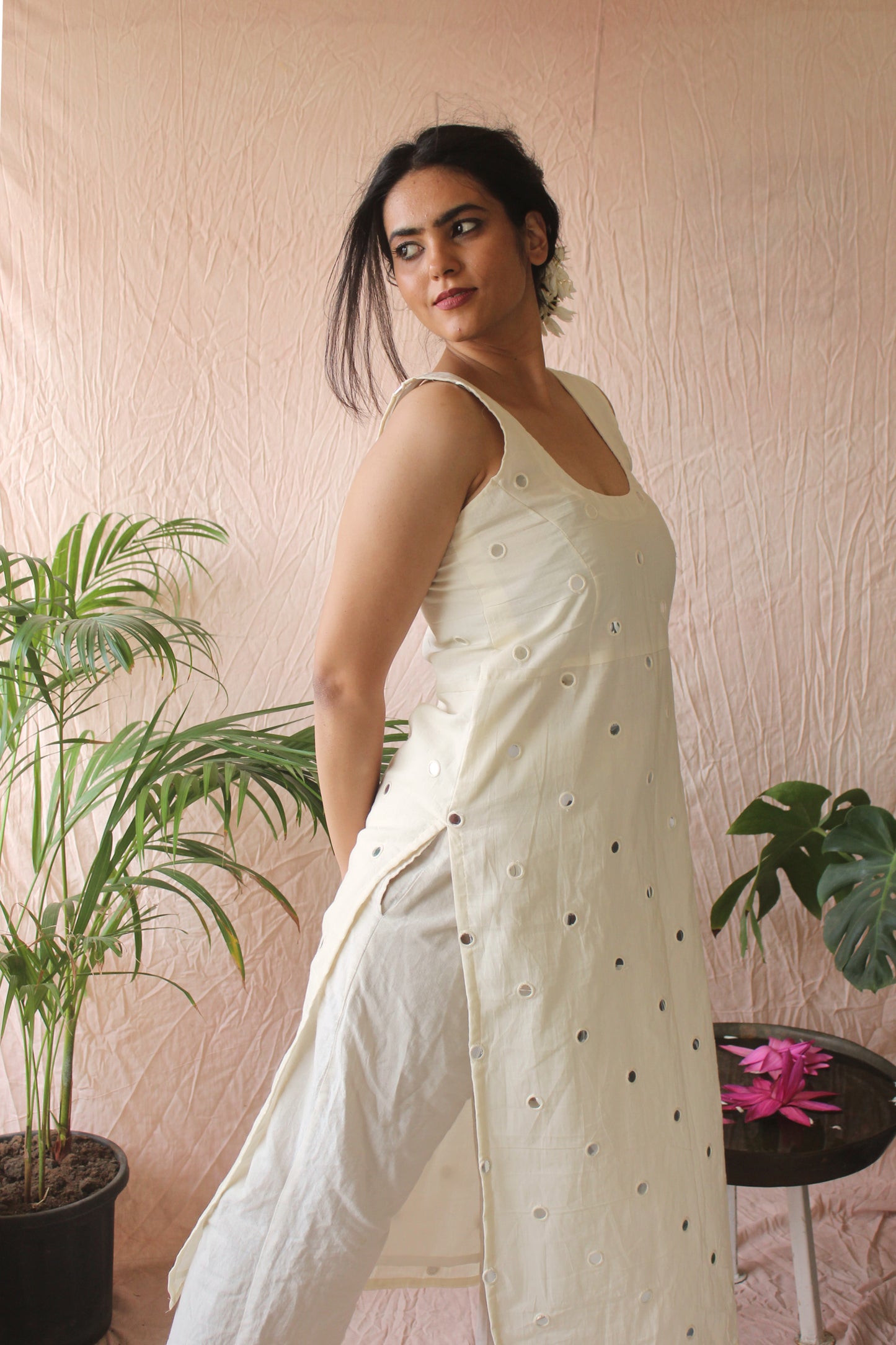 Chandni - White Kurta Set