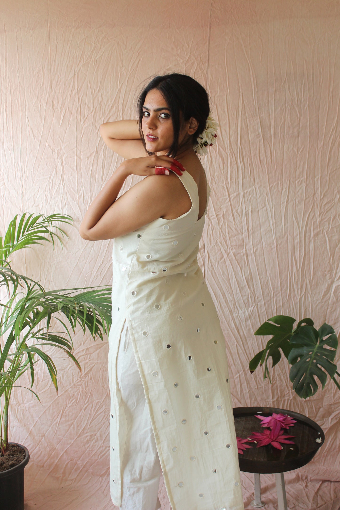 Chandni - White Kurta Set