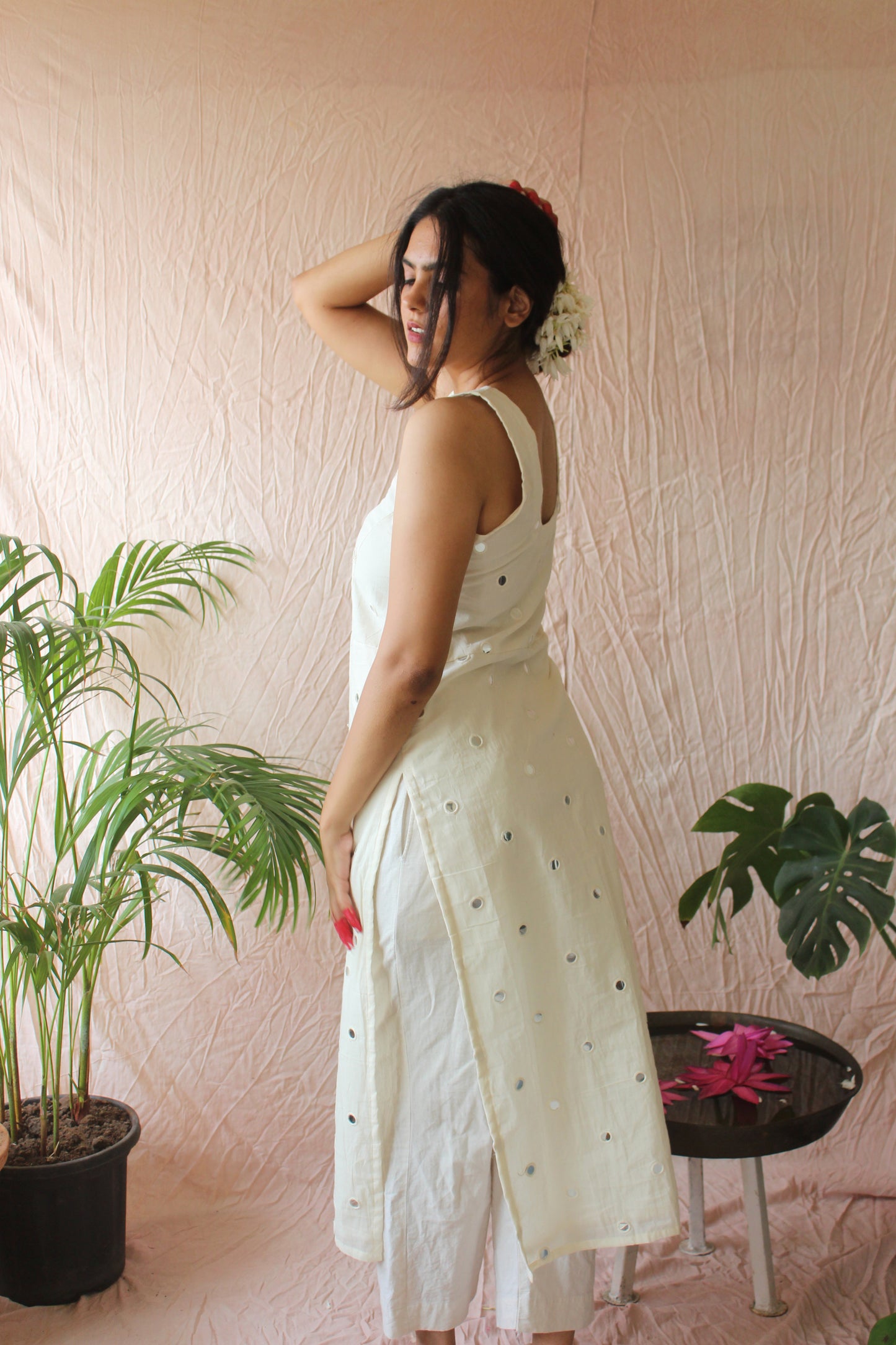 Chandni - White Kurta Set