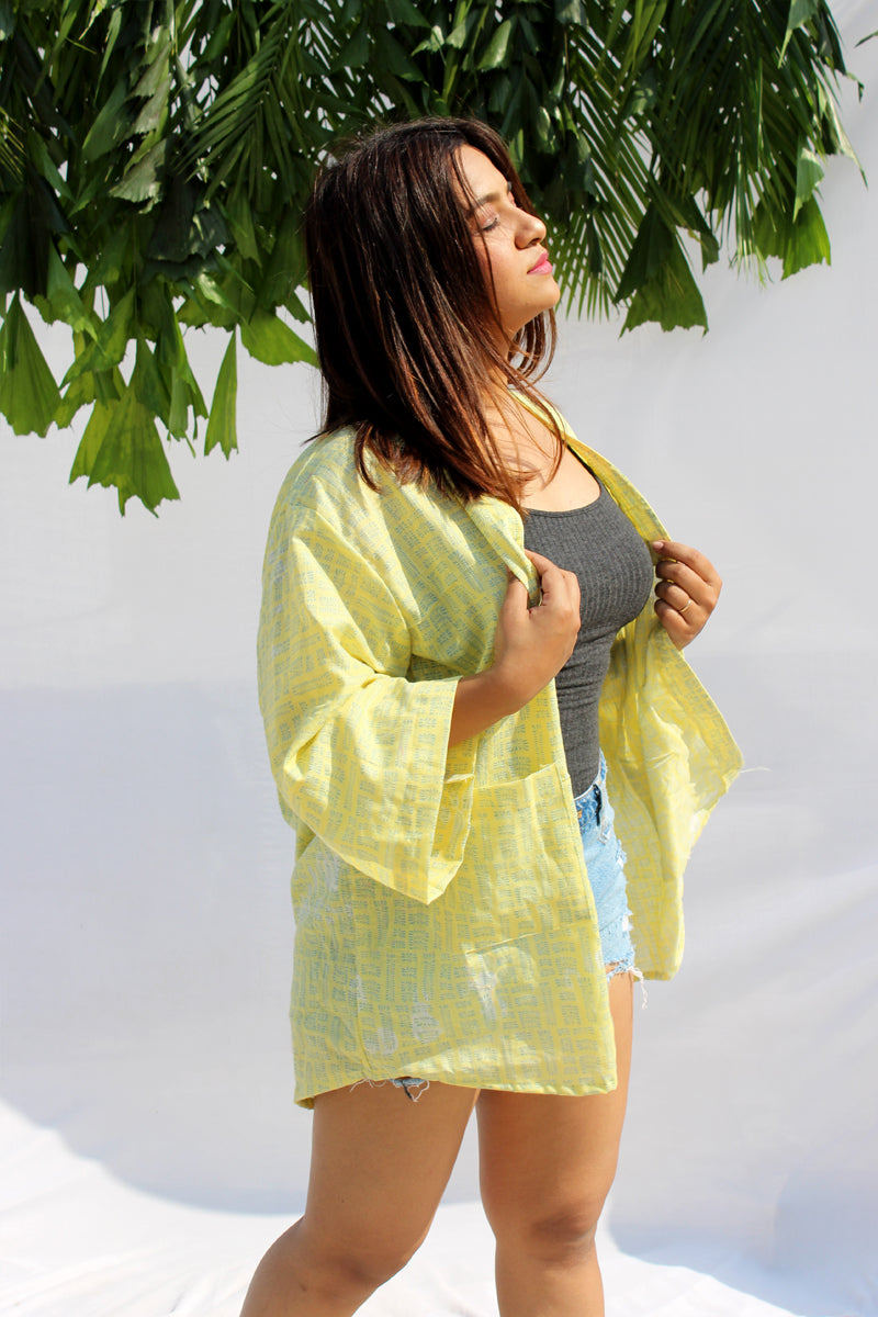 Sunflower Kimono
