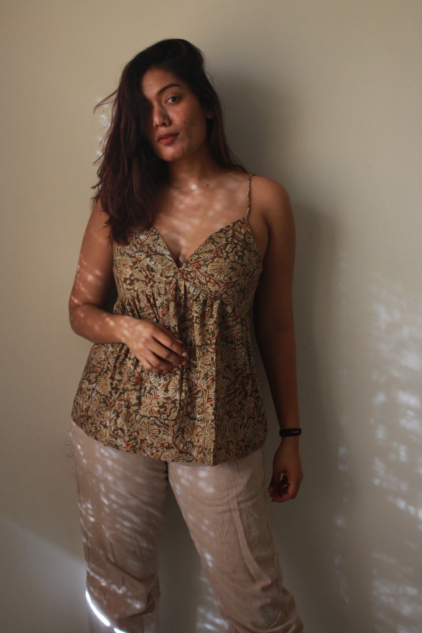 Yellow Kalamkari