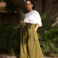 Sable Terra - Khaki Wide-Leg Pants