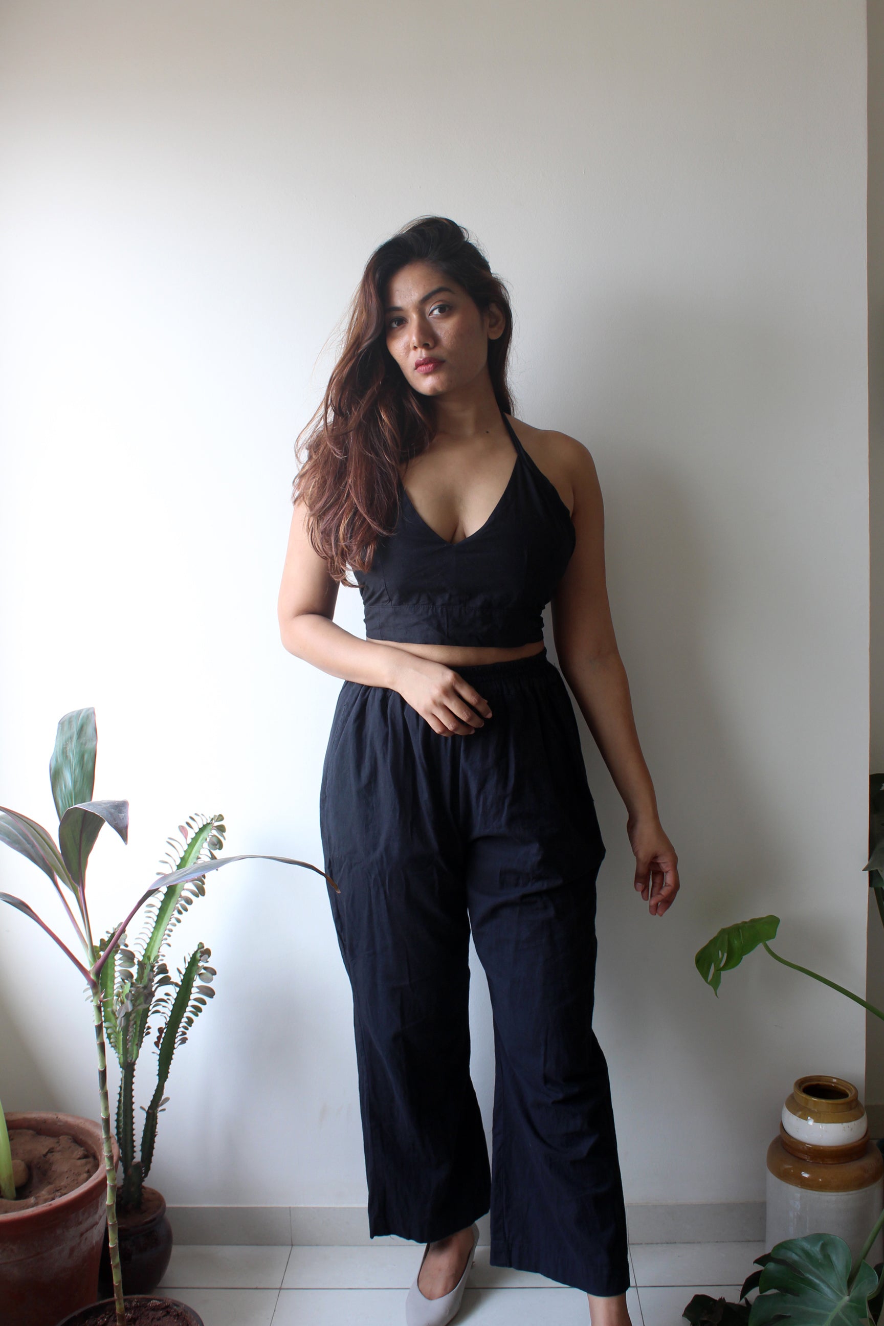 Onyx - Black Cotton Bottom