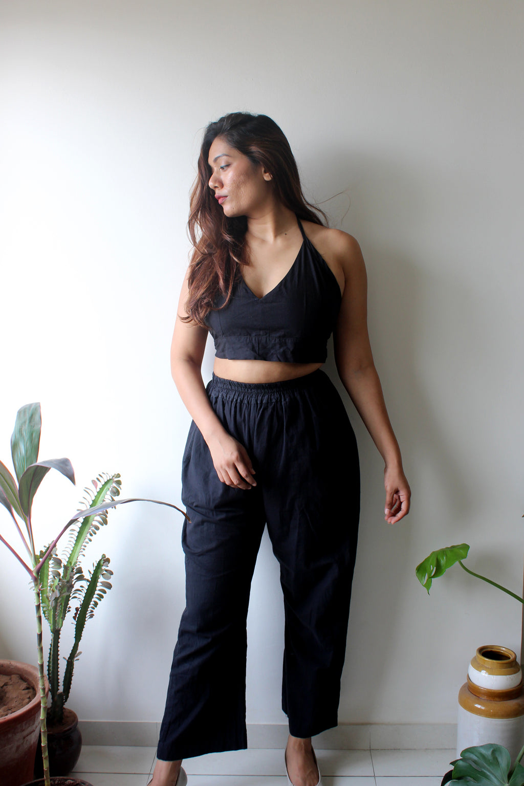Onyx - Black Cotton Bottom