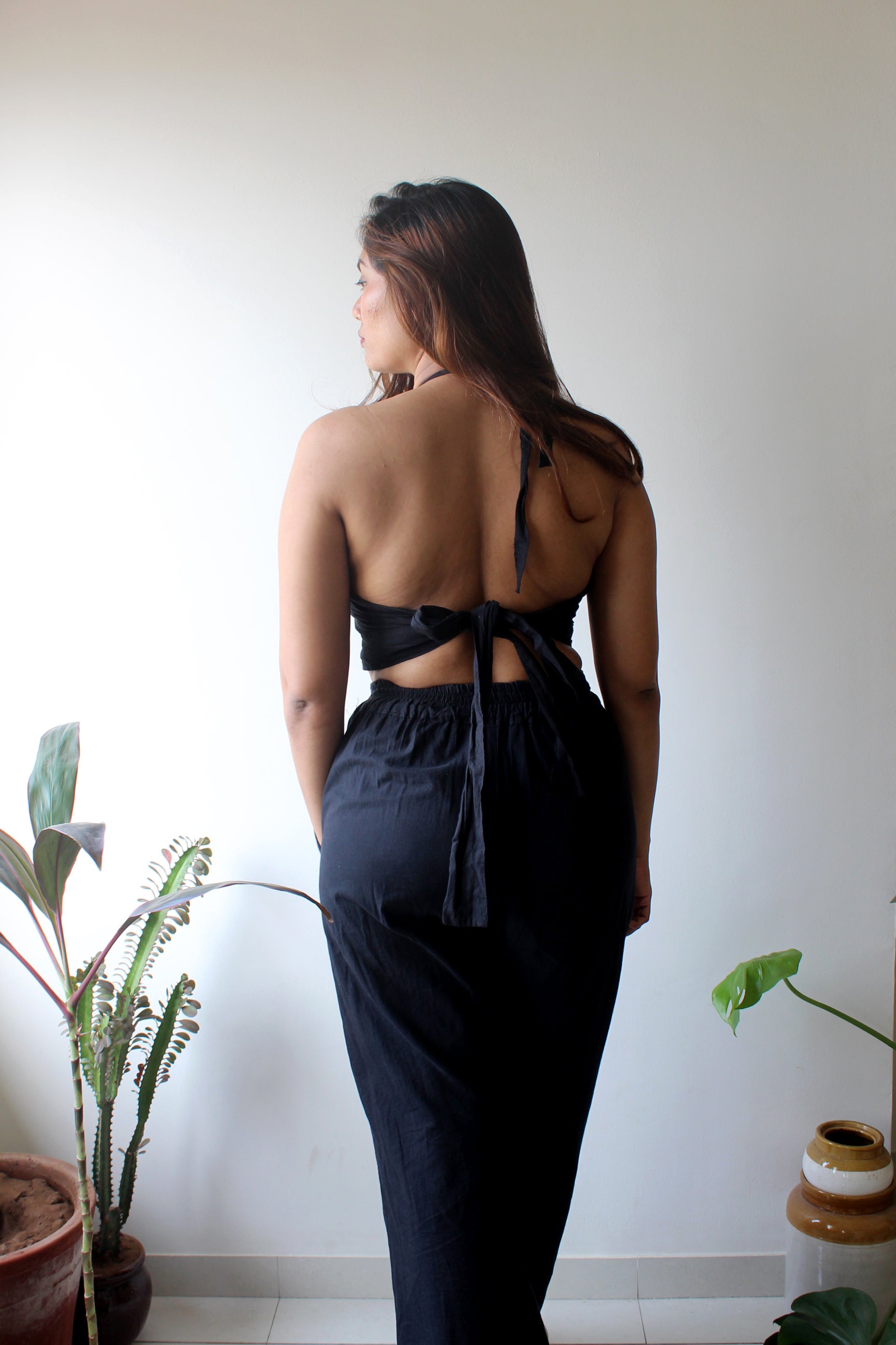 Onyx - Black Cotton Bottom