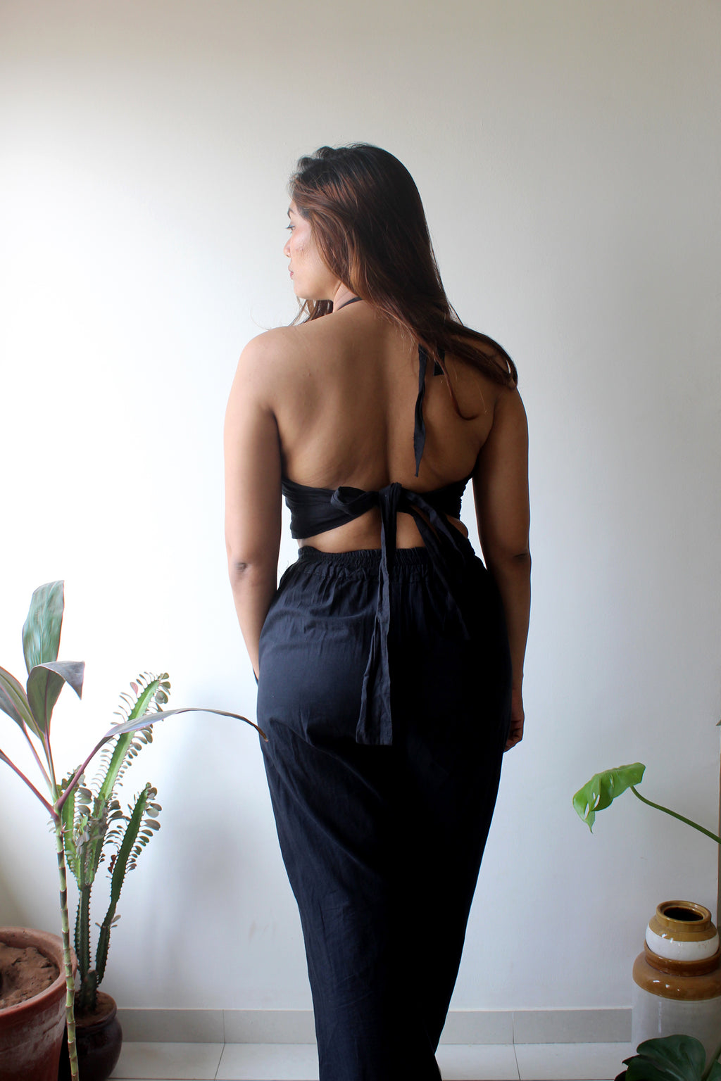 Onyx - Black Cotton Co-ord