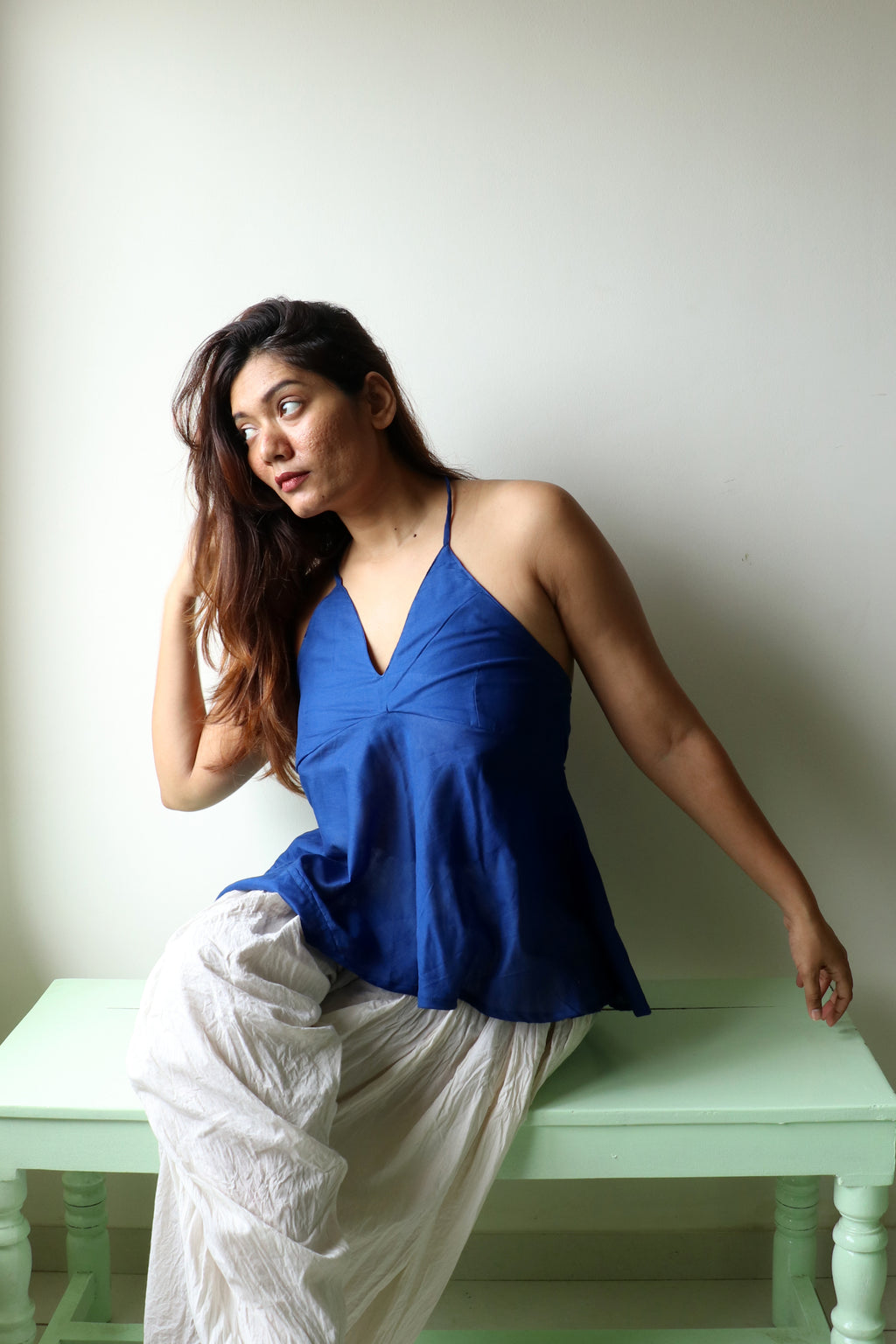 Taskeen - Blue Camisole Top
