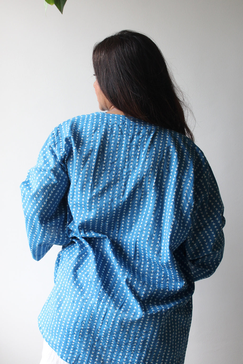 Zen - Blue Kantha Kimono