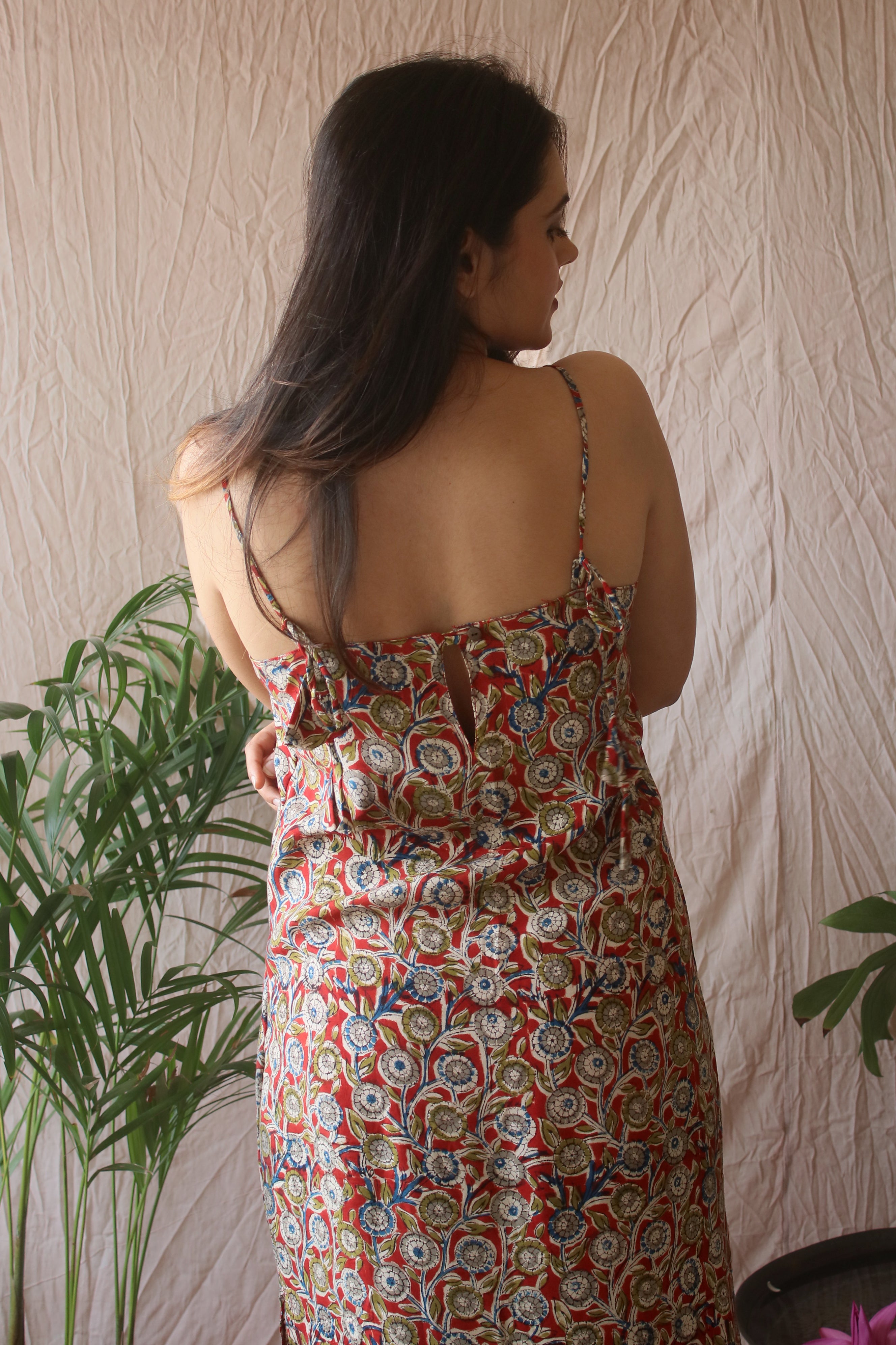 Cherry Blossom Midi-Dress