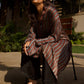 Taha Striped Unisex Silk Kurta