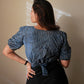 Blue Stripe Cotton top