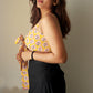 Summer Skies - cotton front tie top